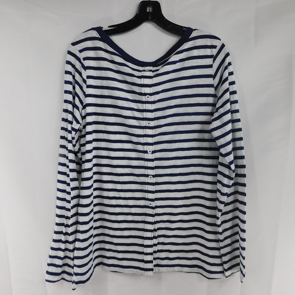 Splendid Horizontal Stripe button back top XXL - Picture 2 of 2